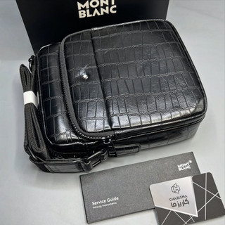 کیف رودوشی مون بلان چرم طبیعی / MONTBLANC BAG